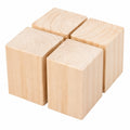 Holz-Möbelerhöher Set, 4 Stück, 8cm Erhöhung, für Betten und Sofas