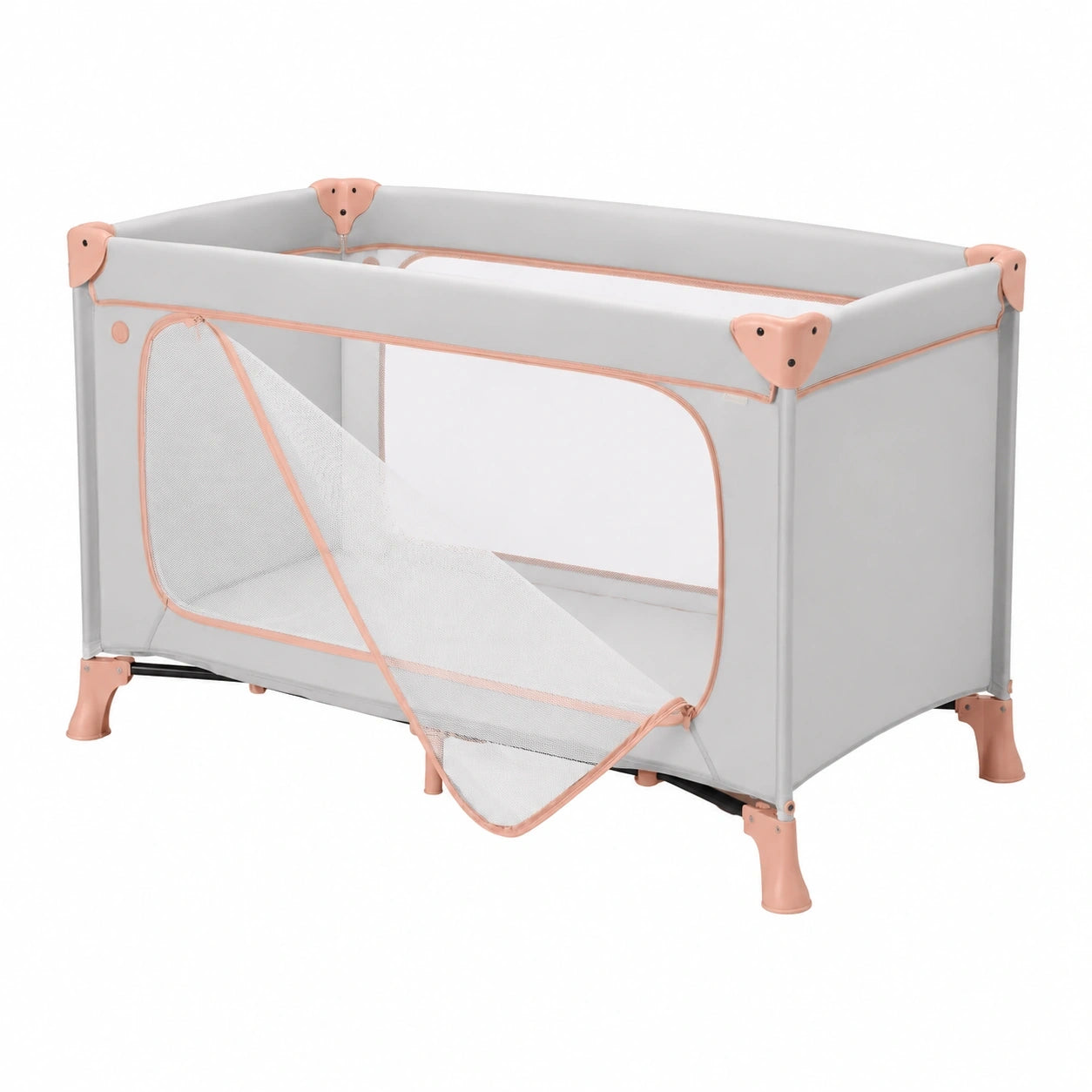 Hauck Dream N Play Plus Reisebett, Tragetasche Inklusive, Kompaktes Design für Babys und Kleinkinder bis 15 kg