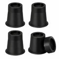 Robuste Möbel-Riser, 4er-Set in Schwarz, 3 Zoll Höhe, für Betten und Stühle