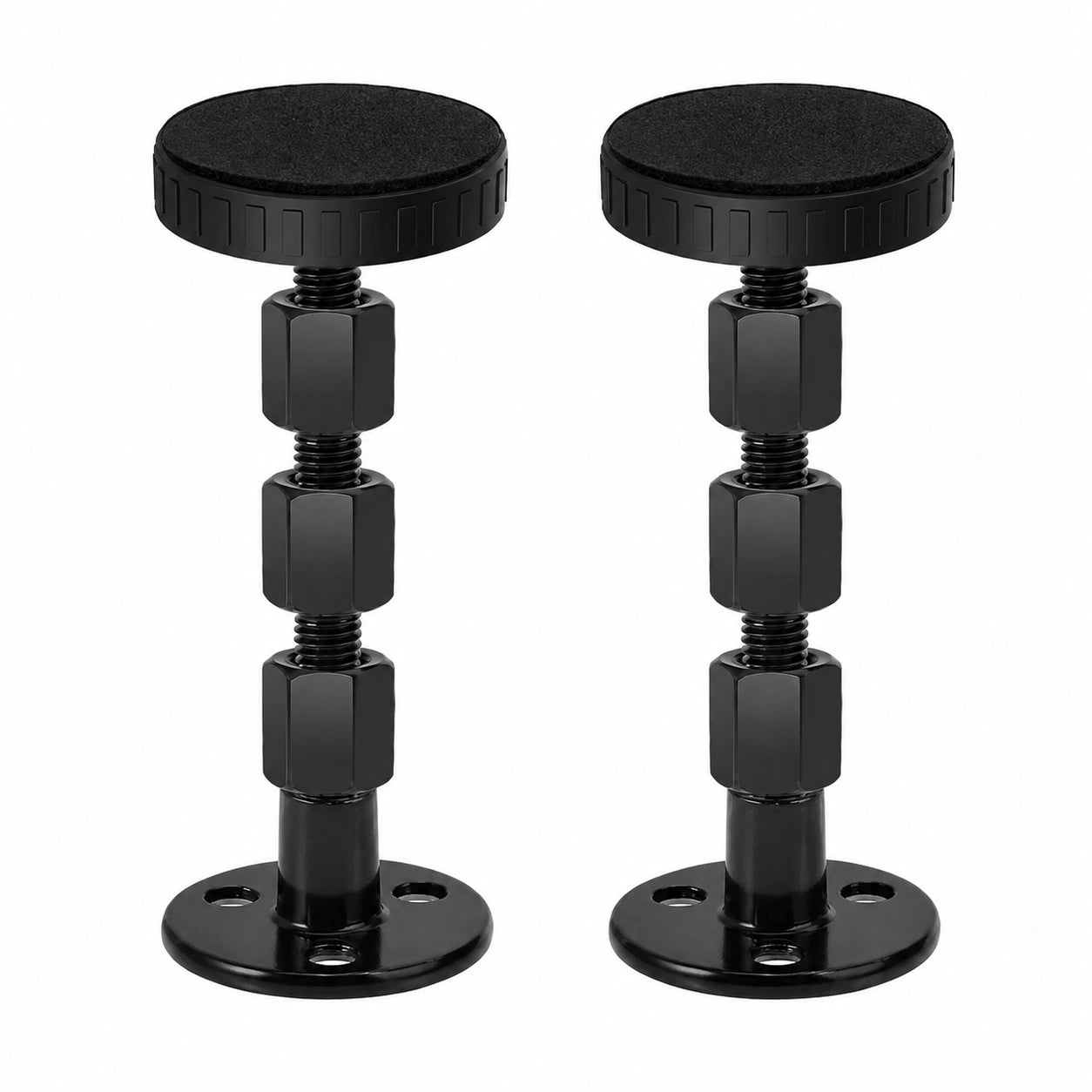 Verstellbarer Anti-Rutsch Bettrahmen-Stabilisator, 4 Stück, 30-110mm, für Betten, Schränke und Sofas