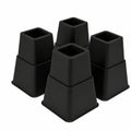UISEBRT 8er Set Möbelerhöhung, 10cm & 15cm, für Bett, Tisch, Sofa, Stuhl, stabile Verlängerung, hohe Tragkraft