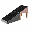 Klappbare Hunderampe mit rutschfestem Design für Sofa & Bett, Stabil & 36 cm Hoch, Patchwork